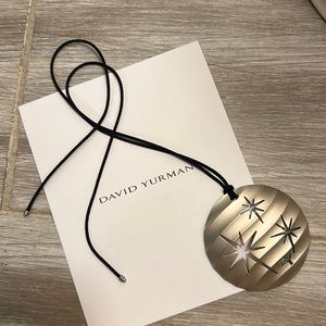 David yurman stainless steel gift bag tag